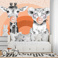 Thumbnail for Papier Peint Terracota Chambre Bébé | Le Petit Intissé