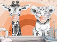 Thumbnail for Papier Peint Terracota Chambre Bébé | Le Petit Intissé