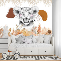 Thumbnail for Papier Peint Animaux  <br/> Lion Boho