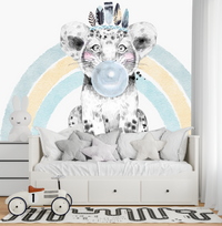 Thumbnail for Papier Peint Lion Chewing Gum | Le Petit Intissé