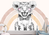 Papier Peint Lion Enfant | Le Petit Intissé