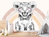 Papier Peint Lion Enfant | Le Petit Intissé