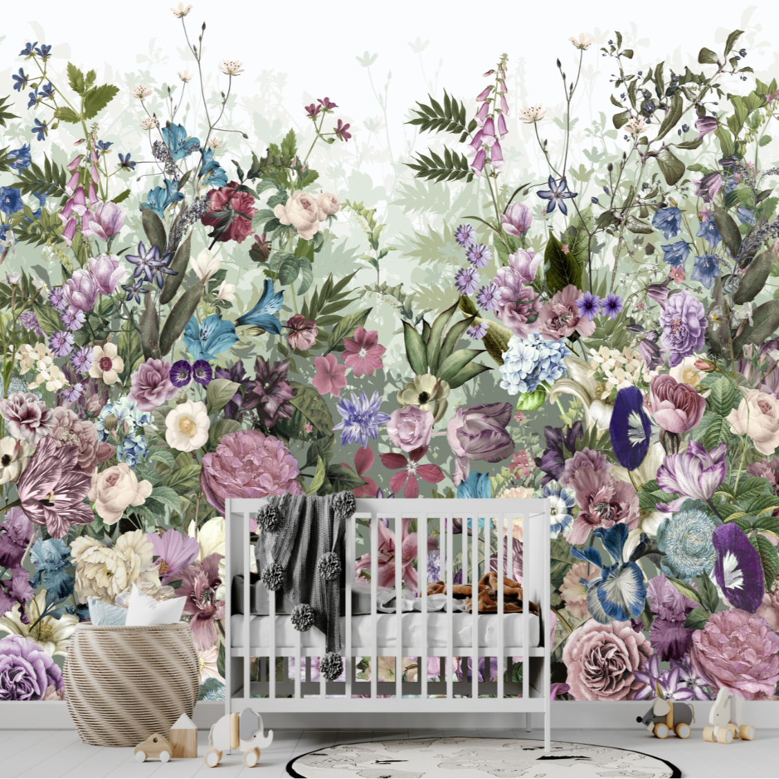Papier Peint Floral Enfant | Le Petit Intissé