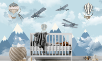 Thumbnail for Tapisserie Avion Enfant | Le Petit Intissé