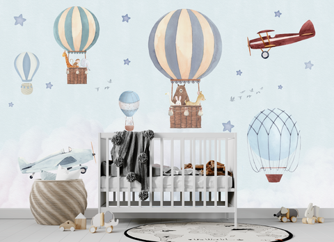Papier peint Ciel Nuage Enfant | Le Petit Intissé