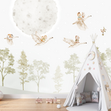 Papier Peint Vol d'Oiseaux | Le Petit Intissé