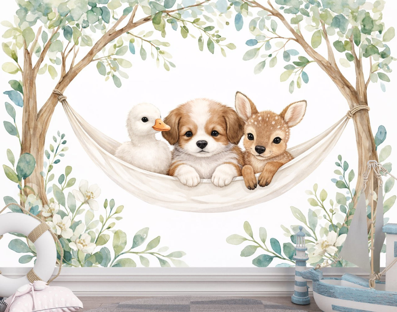 Papier Peint Animaux  <br/> Chien Tendresse