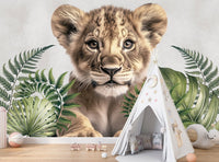 Thumbnail for Papier Peint Animaux  <br/> Lion Nature