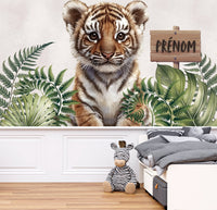 Thumbnail for Papier Peint Animaux  <br/> Bébé Petit Tigre