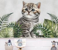 Thumbnail for Papier Peint Animaux  <br/> Chat Brigand