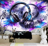 Thumbnail for Papier Peint Musique <br/> Casque Vibrant