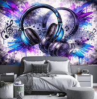 Thumbnail for Papier Peint Musique <br/> Casque Vibrant