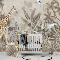 Thumbnail for Tapisserie Animaux Savane | Le Petit Intissé