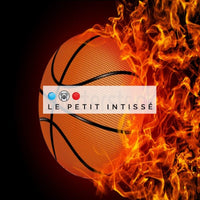 Thumbnail for Papier Peint Basket <br/> Ballon en Feu