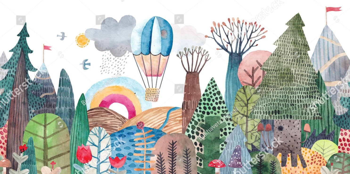 Tapisserie Forêt Enchantée | Le Petit Intissé