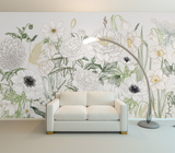 Papier Peint Fleuri Adulte | Le Petit Intissé