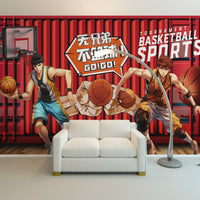 Thumbnail for Papier Peint Basket <br/> Manga Sports