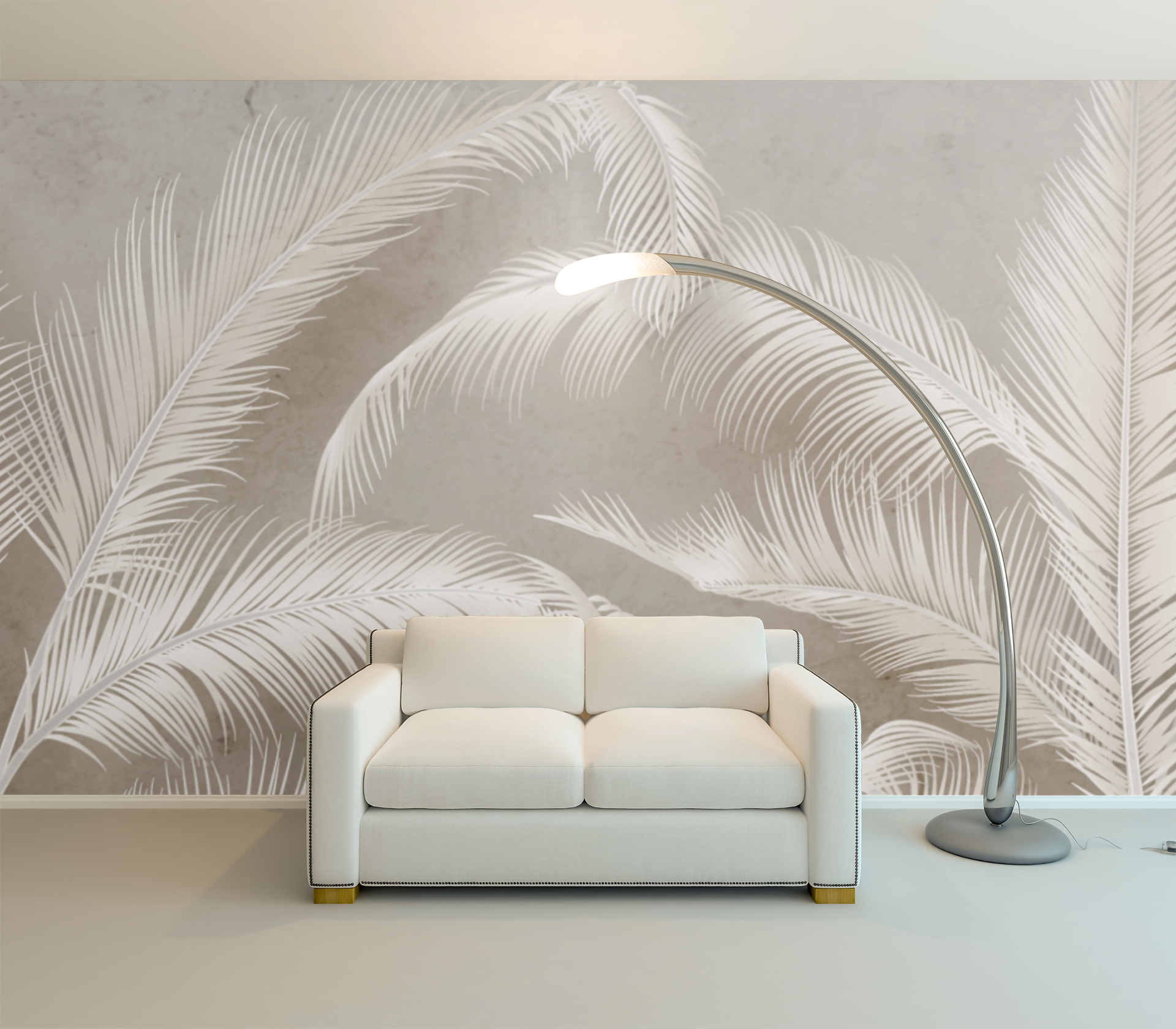 Papier Peint Feuillage Vintage