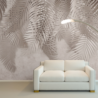 Thumbnail for Papier Peint Panoramique Feuillage Tombant  | Le Petit Intissé