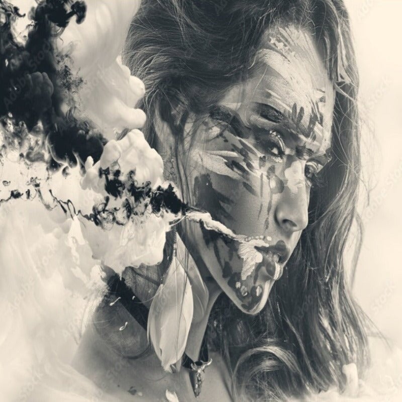 Papier Peint Visage Femme | Le Petit Intissé