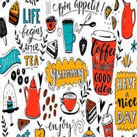 Thumbnail for Papier Peint Bistrot | Le Petit Intissé