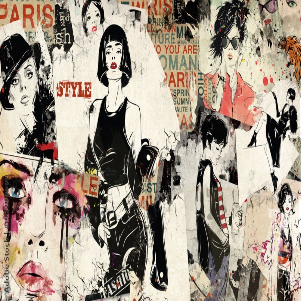 Papier Peint Fashion | Le Petit Intissé