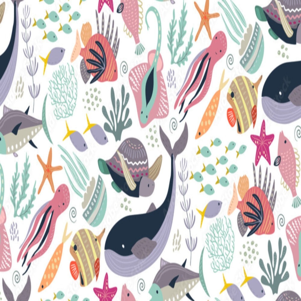 Papier Peint Océan Bébé | Le Petit Intissé