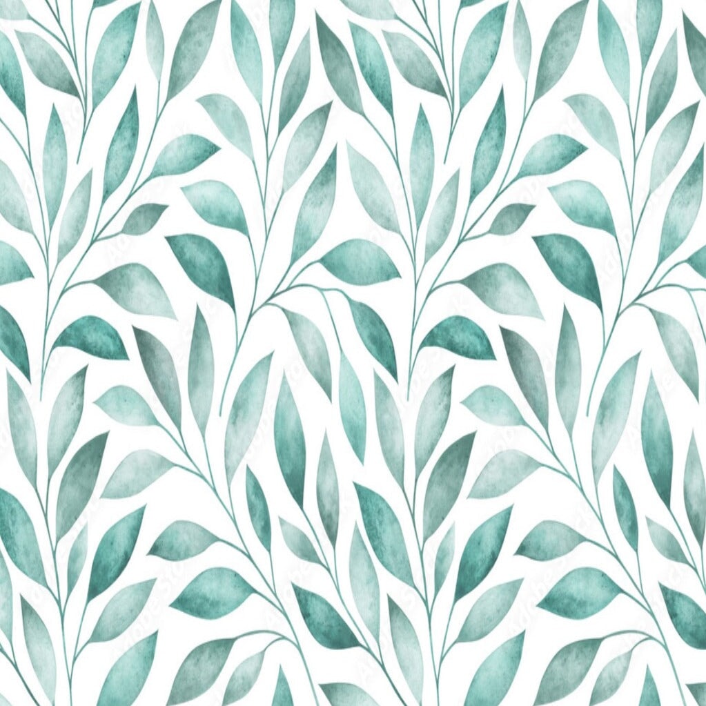 Chambre Papier Peint Feuillage Vert | Le Petit Intissé