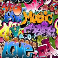 Thumbnail for Papier Peint Panoramique Tag | Le Petit Intissé