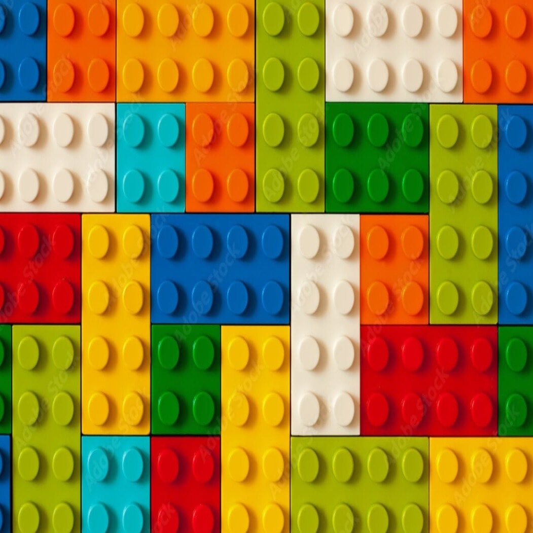 Papier Peint Panoramique Lego | Le Petit Intissé