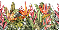 Thumbnail for Papier Peint Tropical <br/> Oiseau de Paradis Coloré