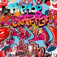 Thumbnail for Déco Chambre Fille Graffiti | Le Petit Intissé