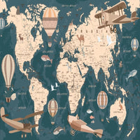 Thumbnail for Planisphère Murale Design | Le Petit Intissé