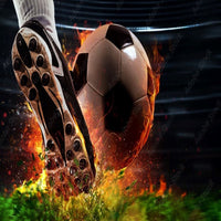 Thumbnail for Papier Peint Foot <br/> Tir de Feu