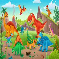 Thumbnail for Papier Peint Dinosaure <br/>  Paysage Dinosaures