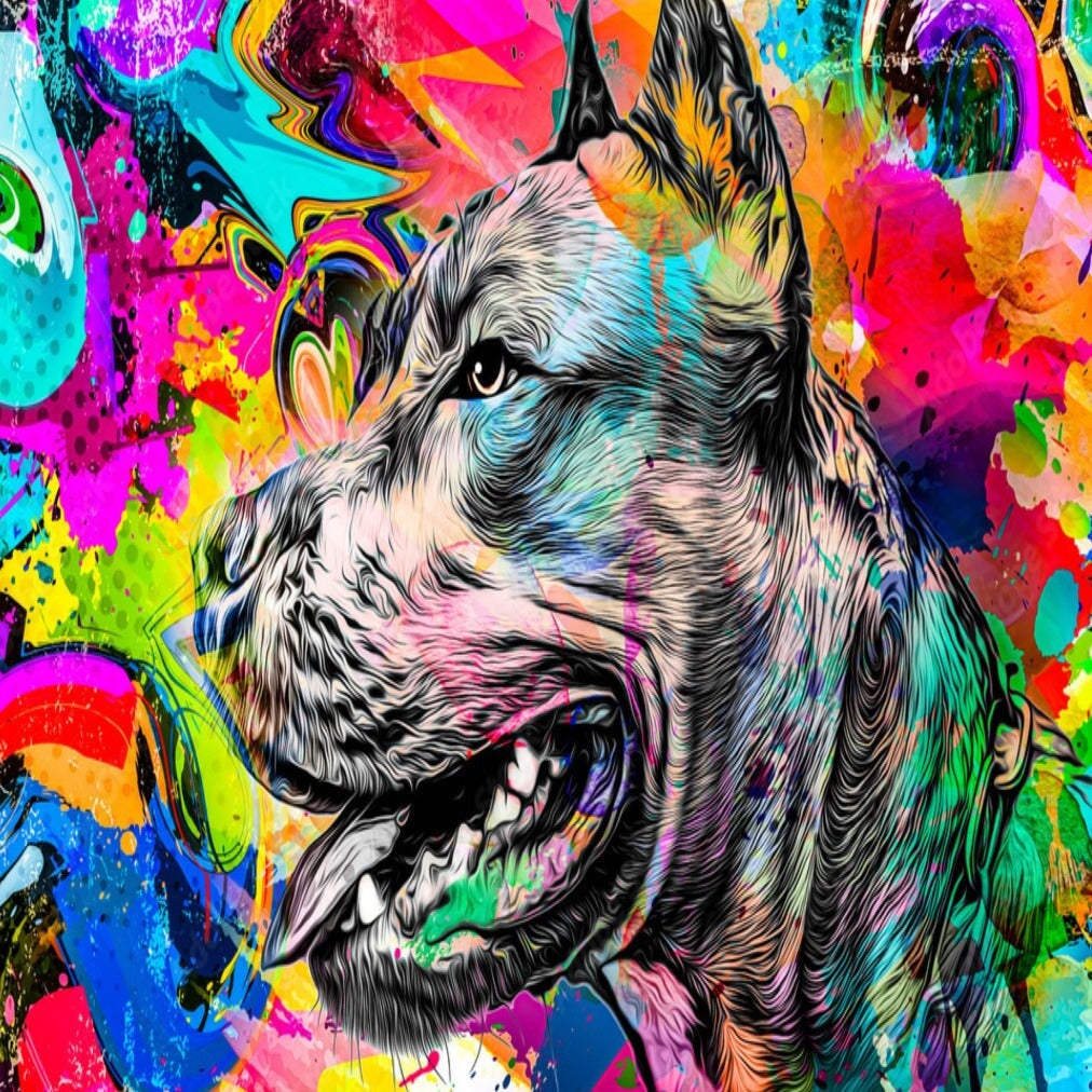 Tapisserie avec Chien | Le Petit Intissé