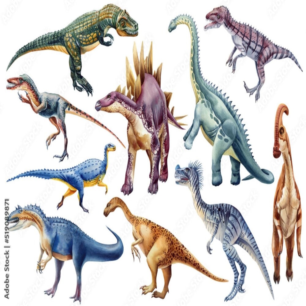 Panoramique Dinosaure | Le Petit Intissé