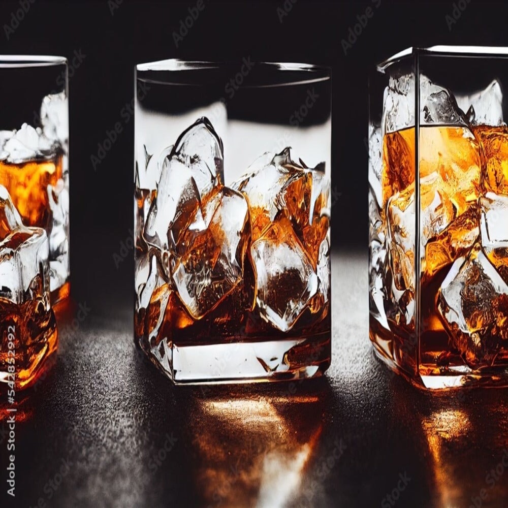 Papier Peint Motif Whisky | Le Petit Intissé