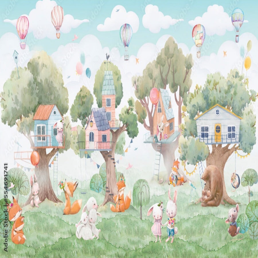 Décoration Forêt Chambre Bébé | Le Petit Intissé