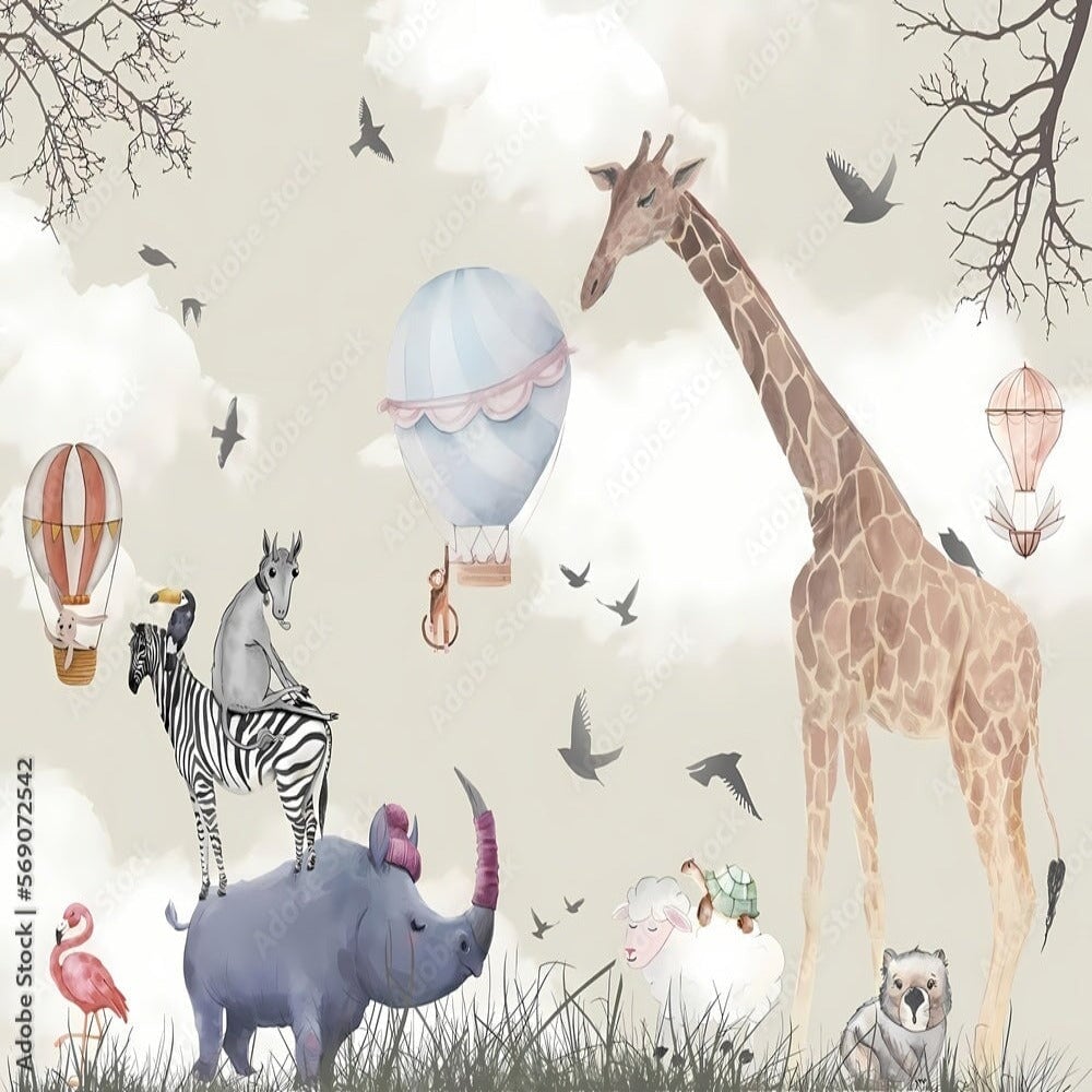 Papier Peint Animaux <br/> Jeux Rigolos