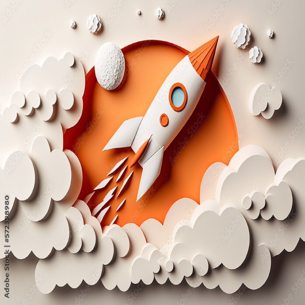 Déco Fusée Chambre Enfant | Le Petit Intissé