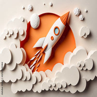 Thumbnail for Déco Fusée Chambre Enfant | Le Petit Intissé