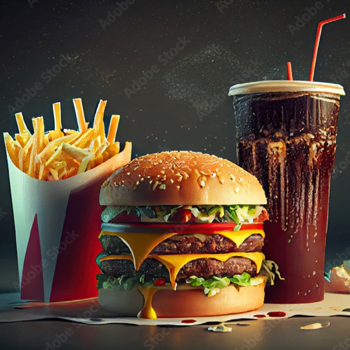 Tapisserie Burger | Le Petit Intissé