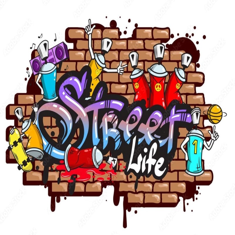 Déco Chambre Graffiti Pas Cher | Le Petit Intissé