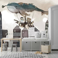 Thumbnail for Papier Peint Panoramique Steampunk | Le Petit Intissé