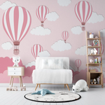 Déco Montgolfière Chambre Fille Bébé | Le Petit Intissé