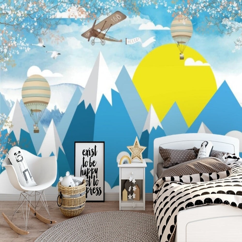 Montagne Mur Chambre | Le Petit Intissé