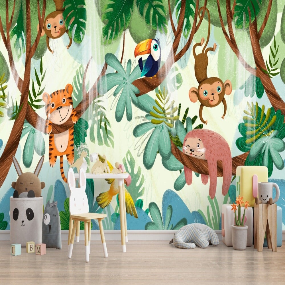 Papier Peint Déco Animaux | Le Petit Intissé