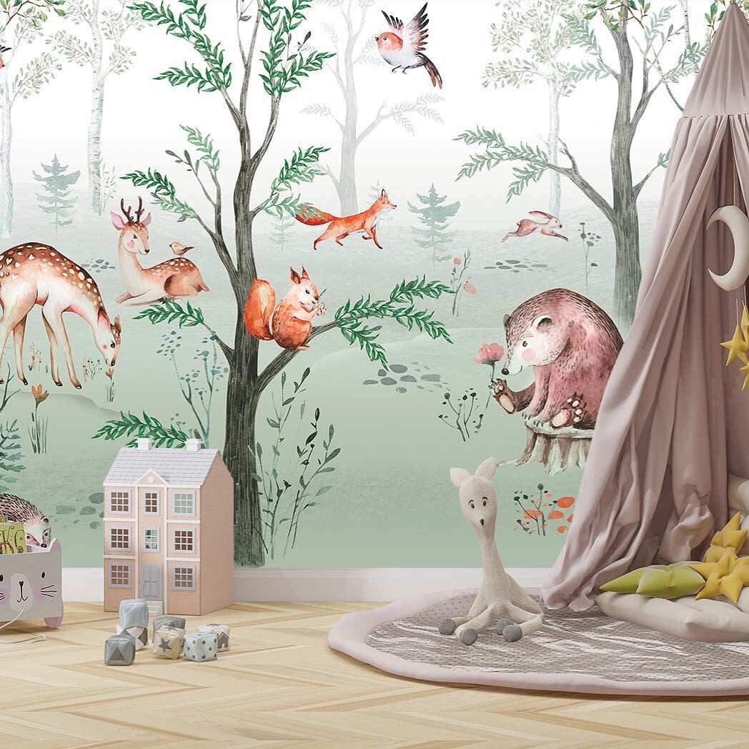 Déco Chambre Bébé Forêt | Le Petit Intissé