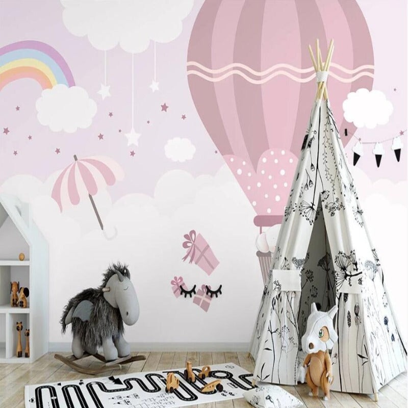 Papier Peint Chambre Fillette | Le Petit Intissé